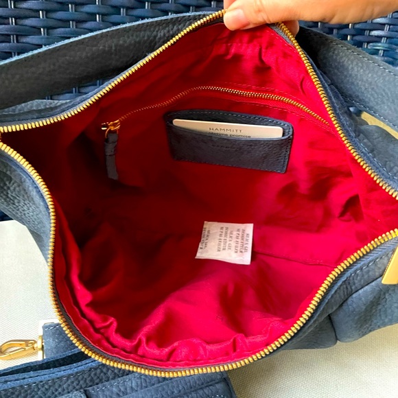 Hammitt Morgan Skylight Blue Suede - Picture 6 of 7